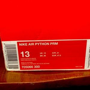 Nike air python